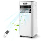 6000 BTU 350 Sq Ft Portable Air Conditioner with Remote Control, White
