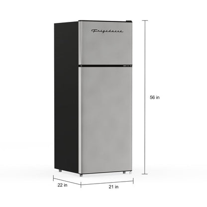 7.5 Cu. Ft. Retro Refrigerator, Platinum Series, Stainless Look (EFR749)