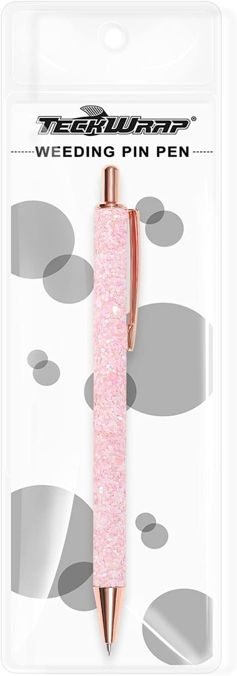 Air Release Weeding Tool Pin Pen Vinyl Installation Weeding Tool for Vinyl DIY Craft Project (Glitter Pink)