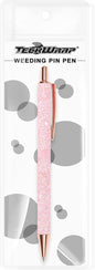 Air Release Weeding Tool Pin Pen Vinyl Installation Weeding Tool for Vinyl DIY Craft Project (Glitter Pink)