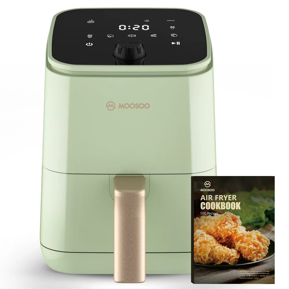 Innovative Touchscreen Air Fryer by  - 2 Quart, 8 Presets for Fries/Chicken/Snacks