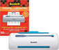 Scotch PRO Thermal Laminator and Pouch Bundle, 2 Roller System, Never Jam Technology Automatically Prevents Misfed Items (TL906) with 100-Pack Scotch Thermal Laminating Pouches