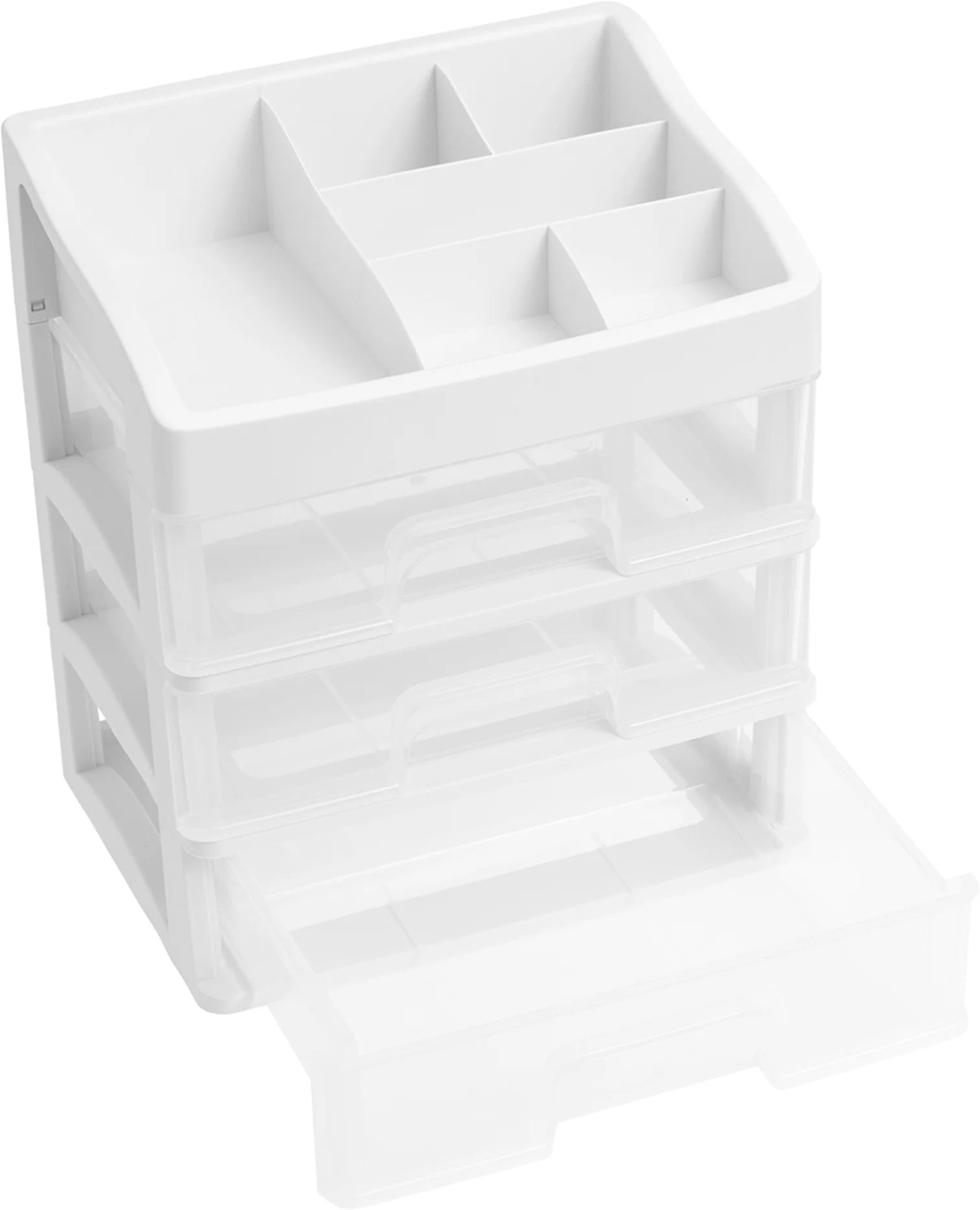 We R 3-Drawer Plastic Storage-11"X8"X12.5" Case