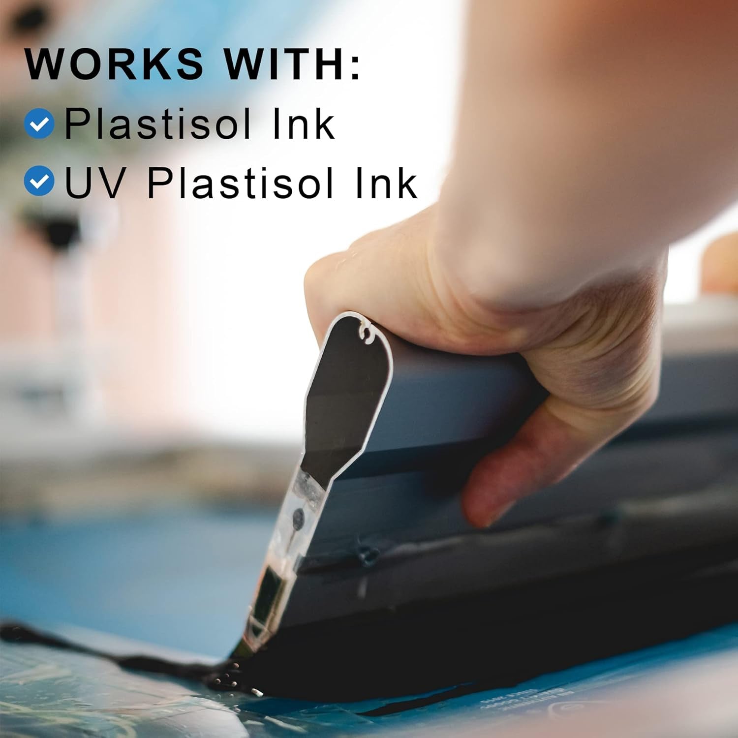 ® AP Blue Screen Printing Emulsion (Quart - 32Oz.) Pre - Sensitized Photo Emulsion for Silk Screens, Textiles, and Fabric - for Screen Printing Plastisol Ink, Screen Printing Supplies