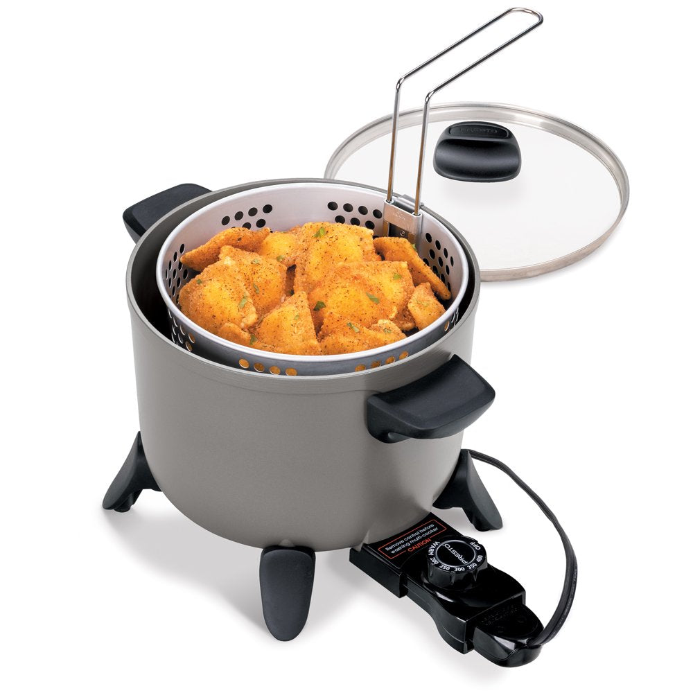 Kitchen Kettle Ceramic Deep Fryer/Multi-Cooker, 06021 New