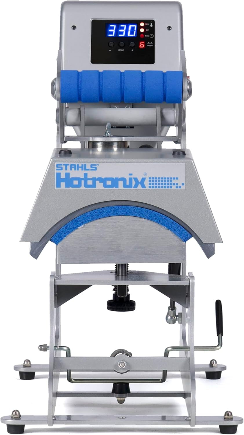 Stahls' Hotronix Auto Mag Cap Heat Press – Compact, High-Performance Heat Press for Hats and Caps with Auto-Open Feature