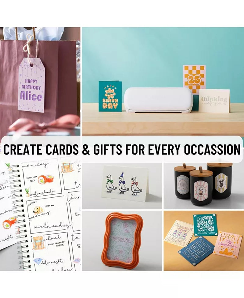Joy Xtra Cutting Machine with Ultimate Card and Sticker Making Bundle