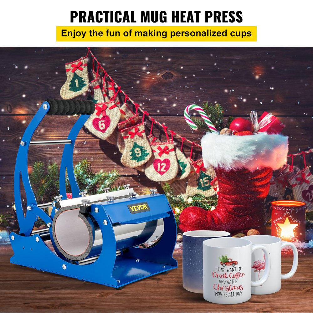 brand Tumbler Mug Heat Press Machine 11Oz/20Oz Cup Tumbler Printer Transfer Sublimation Machine,Blue