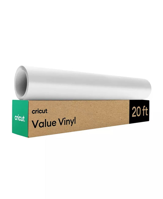 Permanent Matte Value Vinyl - 12 in X 20 Ft