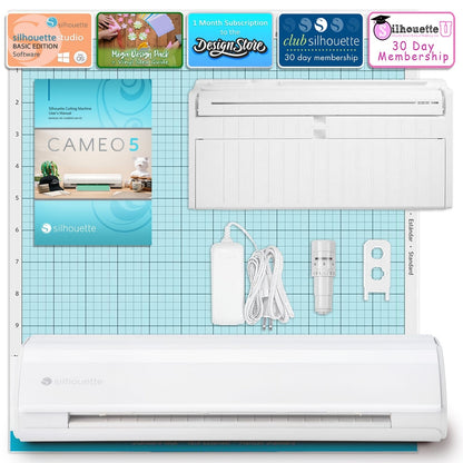 Brother SE2000 Embroidery & Sewing Machine Bundle W/ Silhouette Cameo 5 Alpha