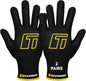 Vinyl Wrap Gloves 2 Pairs XL Black Cut Resistant Work Gloves for Car Wrapping Window Tinting Level 3 Protection Flexible Fit for Installers