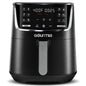 4-Quart Digital Air Fryer with 12 One-Touch Presets, New, GAF414, 12 in High