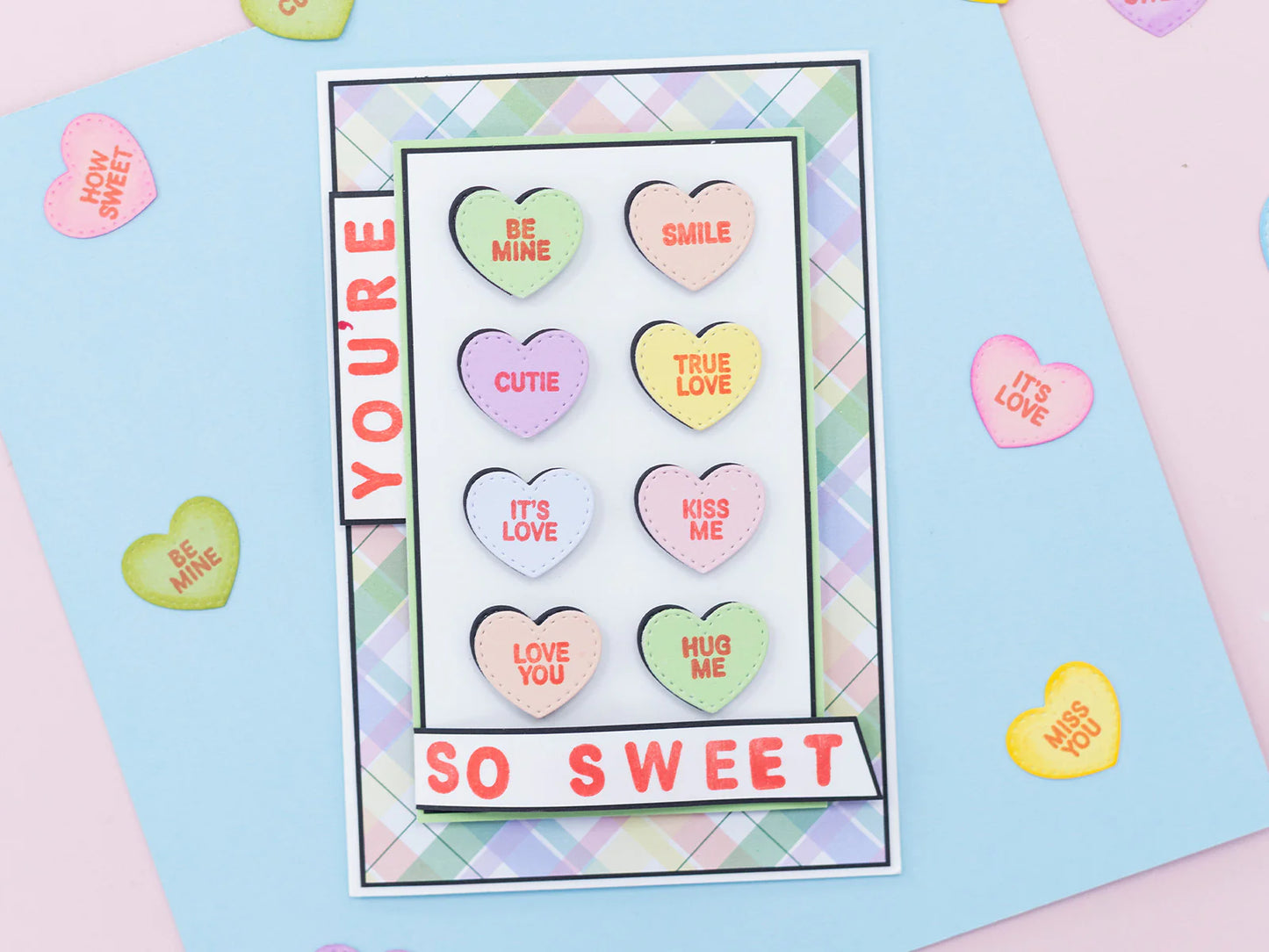 Crafter’S Companion Stamp & Die Kit - Love Hearts