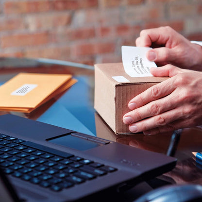 DYMO Label Printer | Label Writer 450 Twin Turbo Direct Thermal Printer Fast Printing Great for Labeling Filing Shipping Mailing Barcodes and More Home & Office Organization