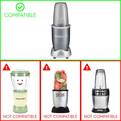 32 Oz. Tall Colossal Cup Replacement Part Compatible with Nutribullet 600W & 900W Blenders