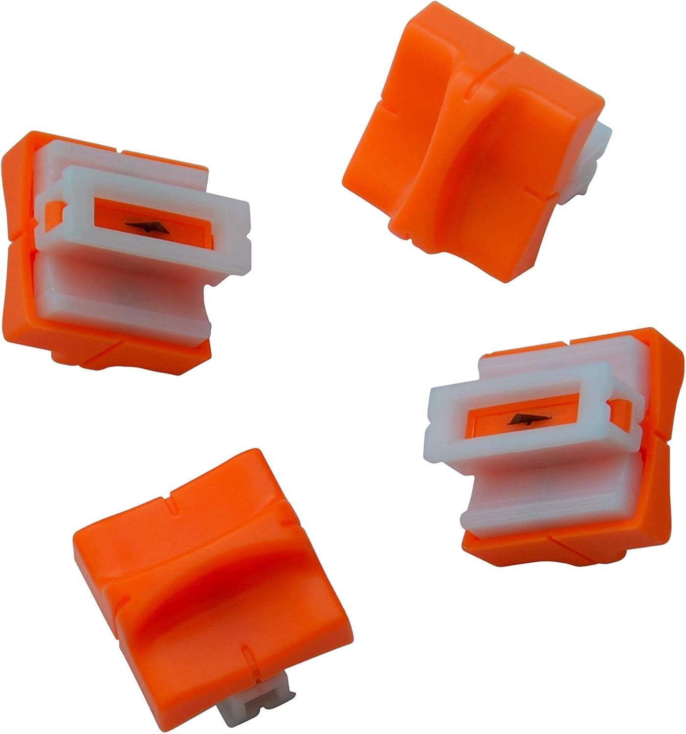 WORKLION Paper Trimmer Replacement Blades with Automatic Security Safeguard Design - A4 Paper Cutter Blade Refill (4 Pack)
