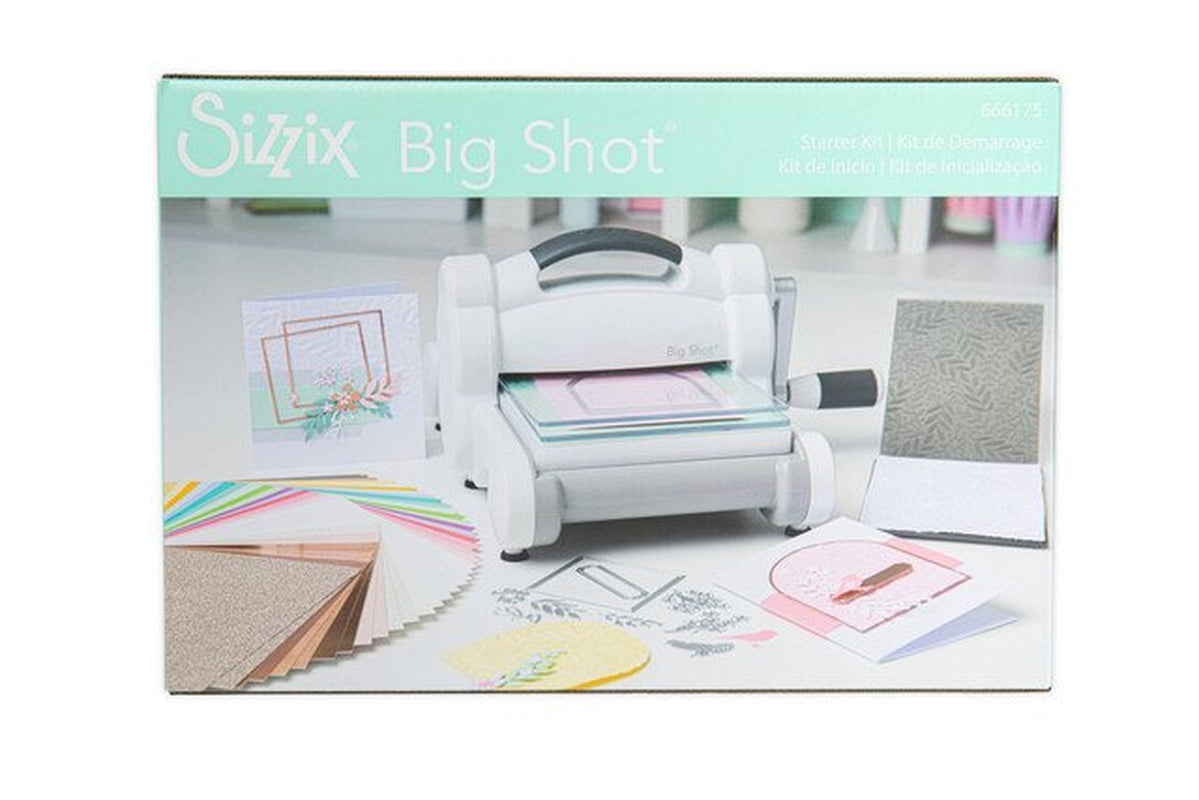 Big Shot Starter Kit with Exclusive Dies and an Embossing Folder