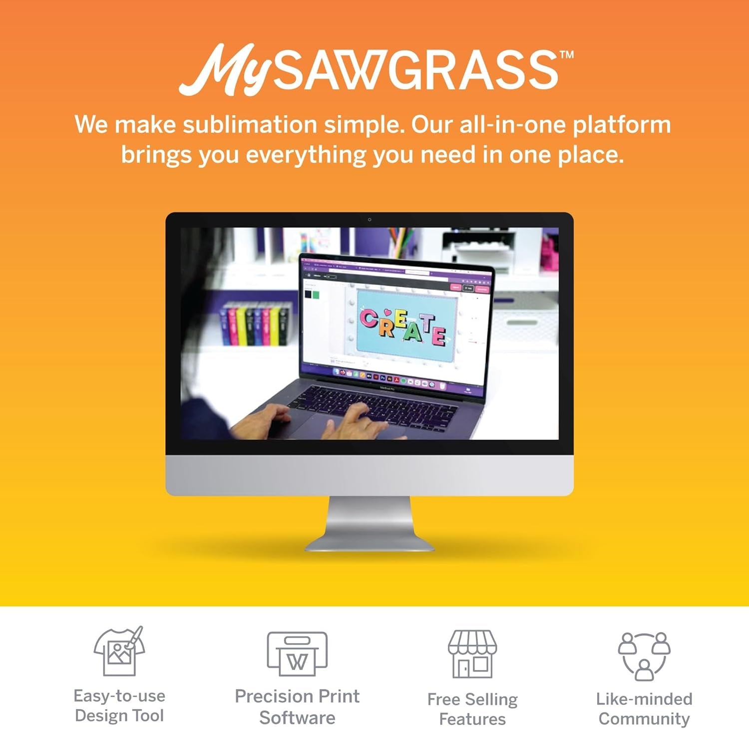 Sawgrass Truepix Sublimation Paper - 8.5 X 11 Inches, 100 Sheets, Heat Transfer Paper for SG500 & SG1000 Sublimation Printers - Works on Hard & Soft Substrates - Vivid Colors