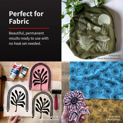 Printing Inks for Fabrics, 2.5 Oz., Black