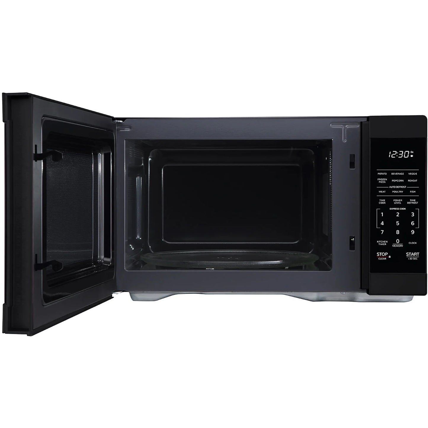 1.1-Cu. Ft. Countertop Microwave Oven in Black