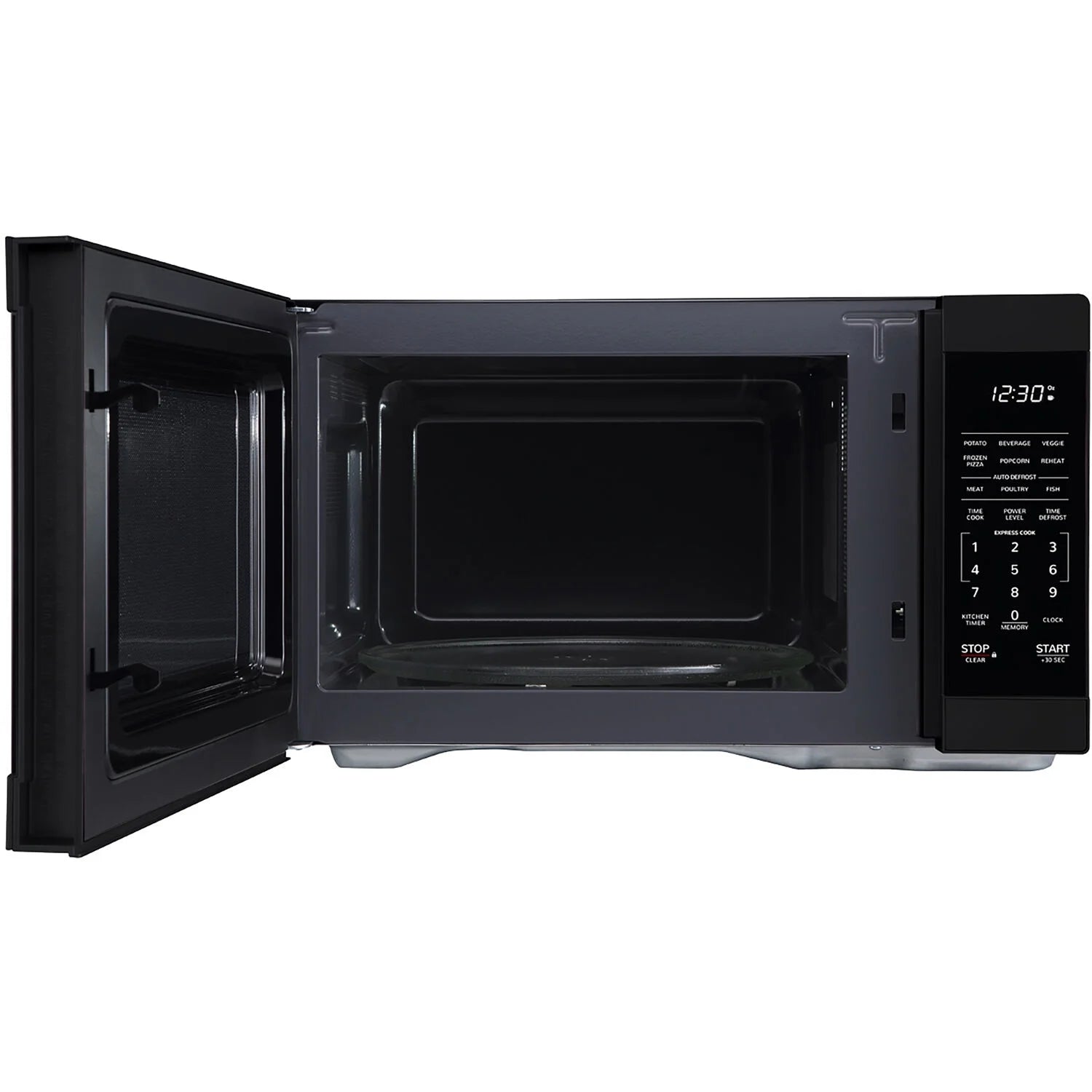 1.1-Cu. Ft. Countertop Microwave Oven in Black