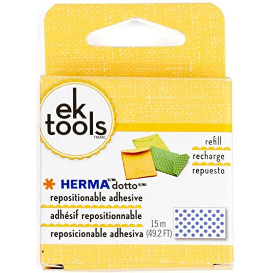 Herma Dotto Adhesive Repositionable Dispenser Refill, New Package