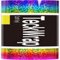 Sparkle Permanent Vinyl Rainbow Holographic Chrome Adhesive Vinyl 1Ft X 5Ft, Rainbow