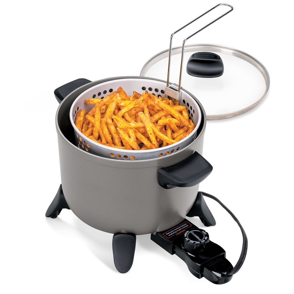 Kitchen Kettle Ceramic Deep Fryer/Multi-Cooker, 06021 New