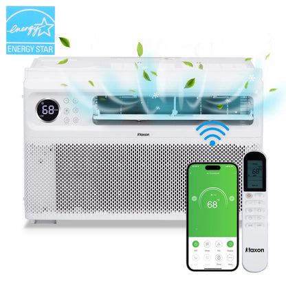 Energy Star 12000 BTU Inverter Window Air Conditioner, Energy-Saving Window AC Unit with APP & Voice Control, Ultra Quiet & Easy Installtion Design, Work with Alexa/Google Assistant