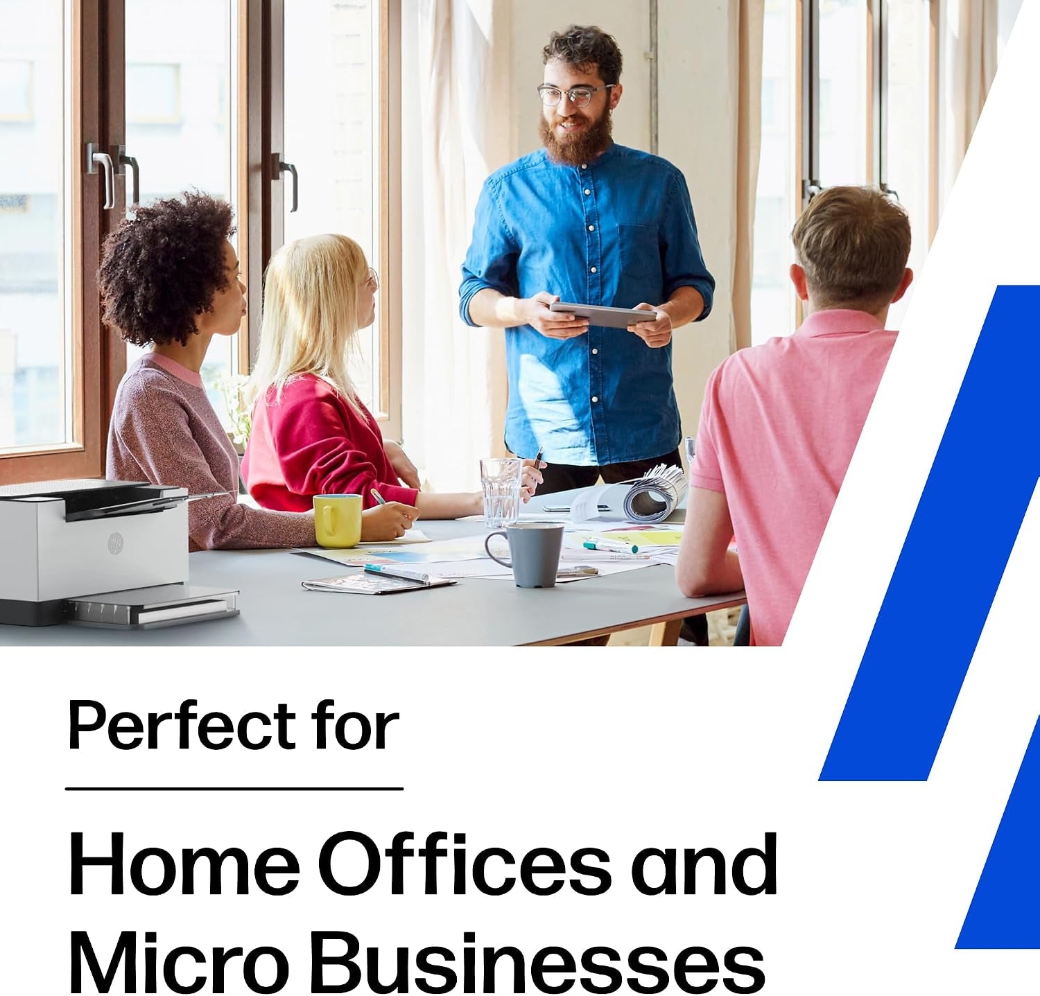 HP Laserjet M209D Laser Printer, Black and White, Automatic Duplex, Wired Connection Only (USB Cable Included), Best-For-Home Office (8J9L0F)