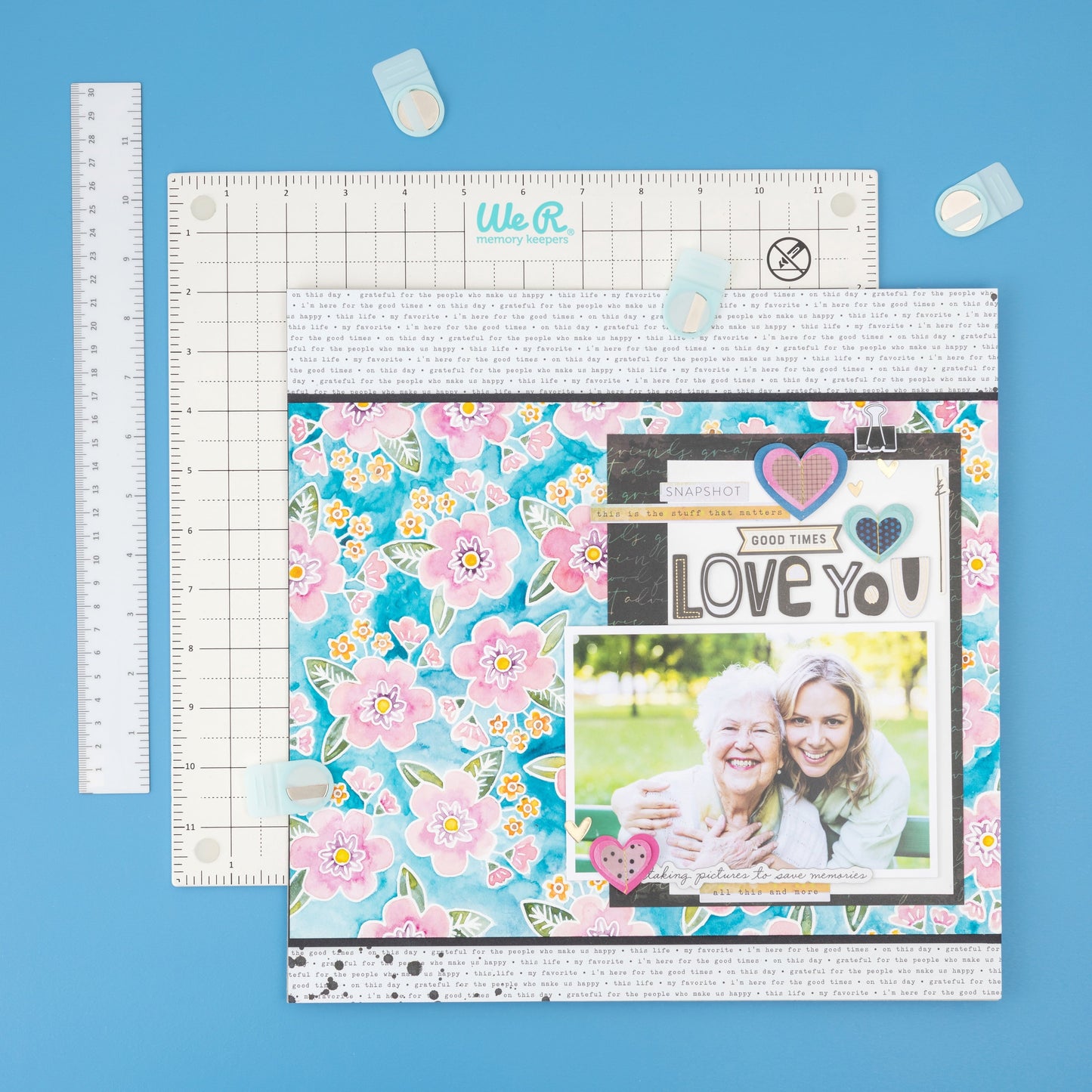We R Memory Keepers All-In-One Magnetic Platform-4 Pieces