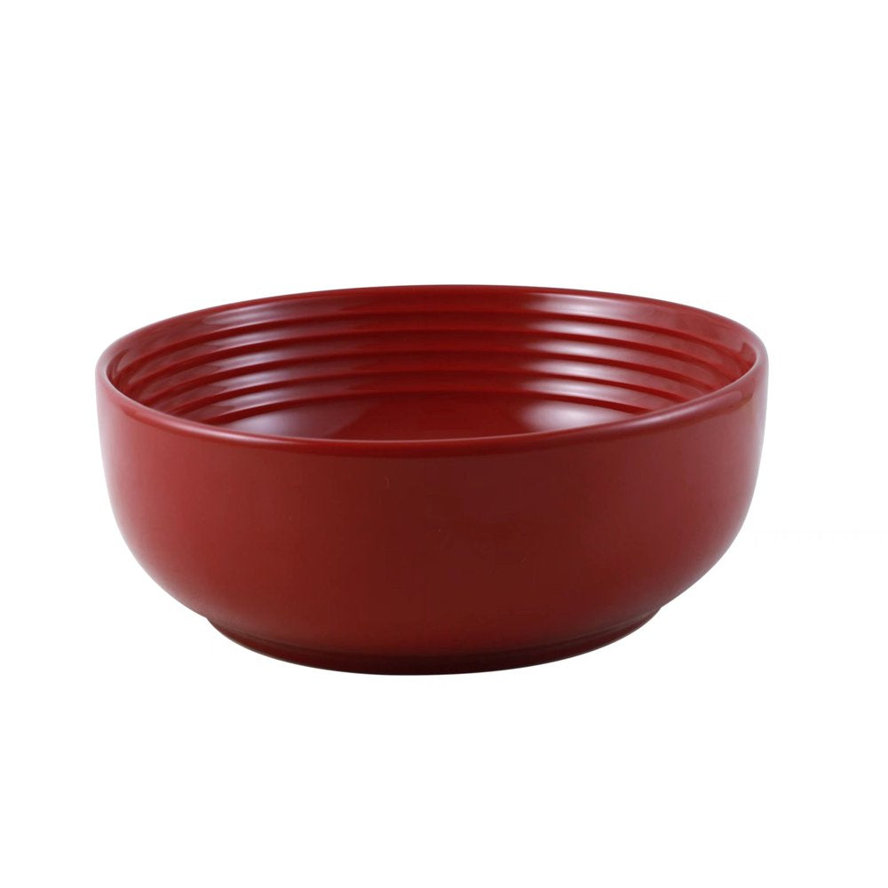 Chiara Red Stoneware Dinnerware Set, 16-Pieces