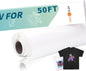 Sublimation HTV for Dark Fabric/Light Fabric - Matte Sublimation Vinyl 12" X 50FT, Sublimation Blanks for Sublimation Shirts/Bag/Hat/Pillow