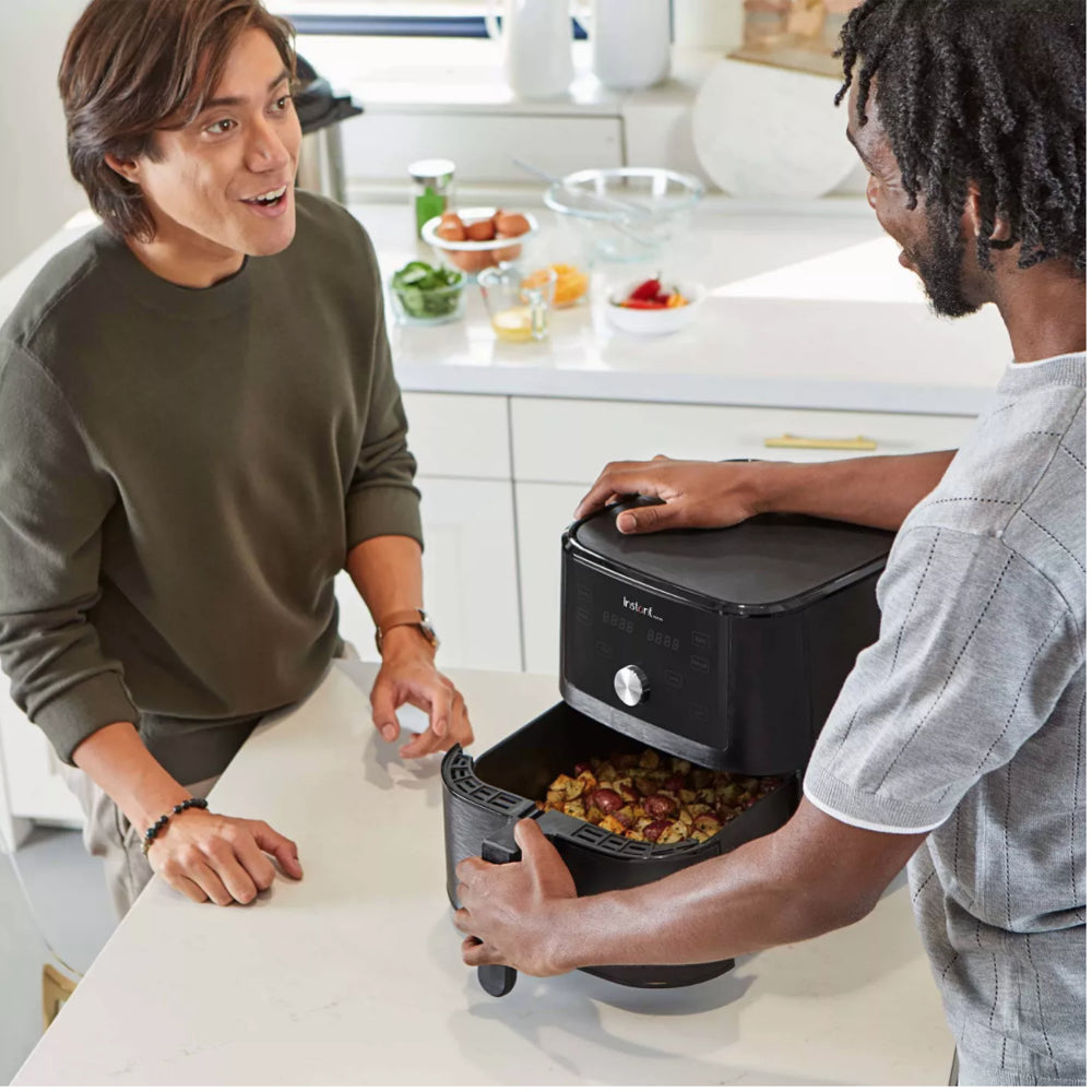 Instant Vortex 4-Quart Small Air Fryer with Customizable Smart Cooking Programs and Nonstick Dishwasher-Safe Basket