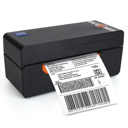 Thermal Label Printer, 4X6 Shipping Label Printer with Holder, High Speed