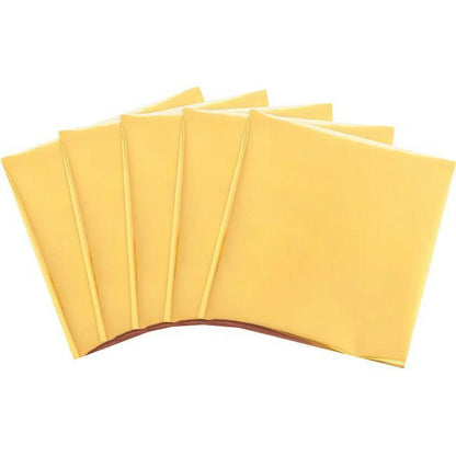 Foil Quill 12"X12" Foil Sheets 15/Pkg-Gold Finch