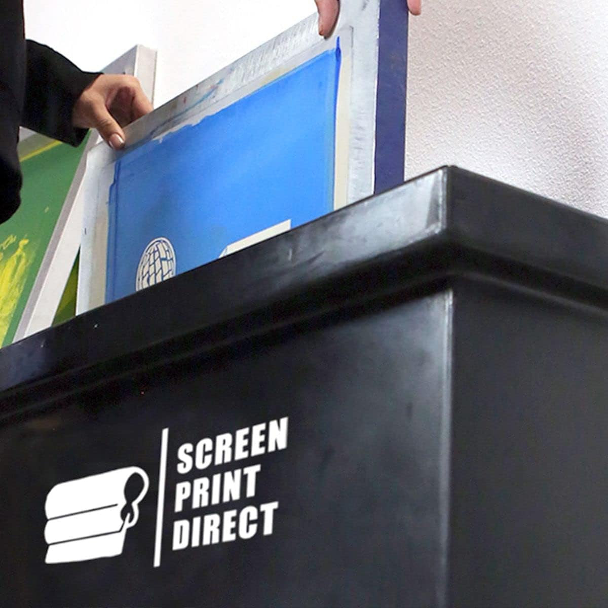 Ecotex® Screen Printing Dip Tank 30 Gallon – Industrial Reclaim Tank for Screens – Heavy Duty Polyethylene – Fits Multiple Screens up to 23" X 31" – Emulsion Remover Soak Tank by