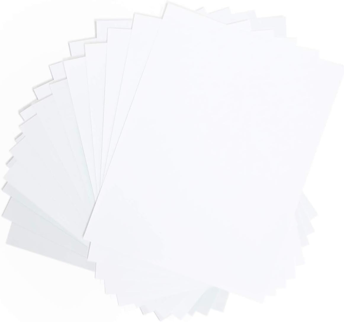 Siser Easysubli HTV - Printable Sublimation Heat Transfer Vinyl - 10 Sheets of Easysubli (8.4"X11") and 10 Sheets of Easysubli Mask (8"X10")