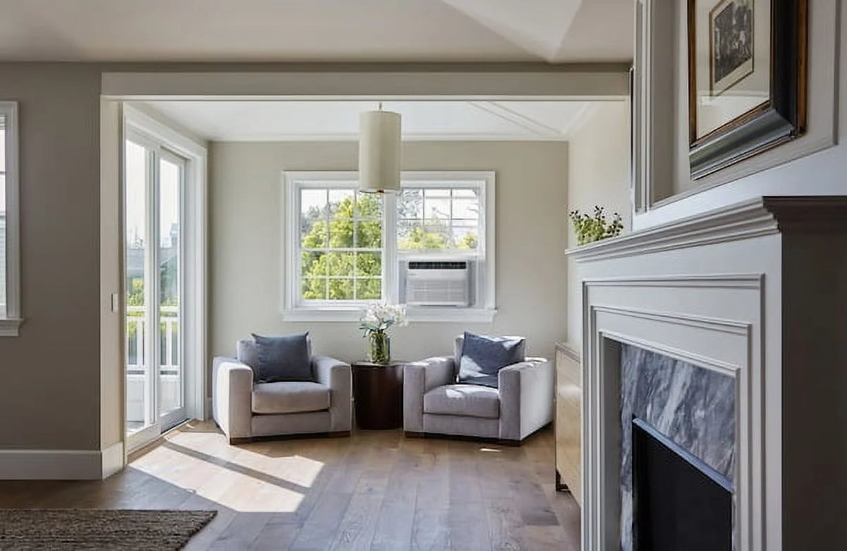 10,000 BTU Window Room Air Conditioner with Wi-Fi up to 450 Sq Ft, White