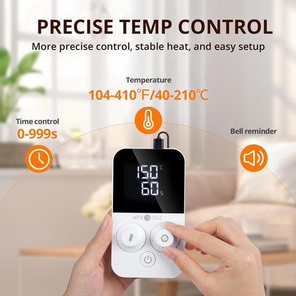 Heat Press Machine 15X15 - Swing Away Heat Press Machine for T Shirts - Professional Heat Press for Sublimation, Vinyl, Heat Transfer Projects, Heats up Fast & Distribute Heat Evenly