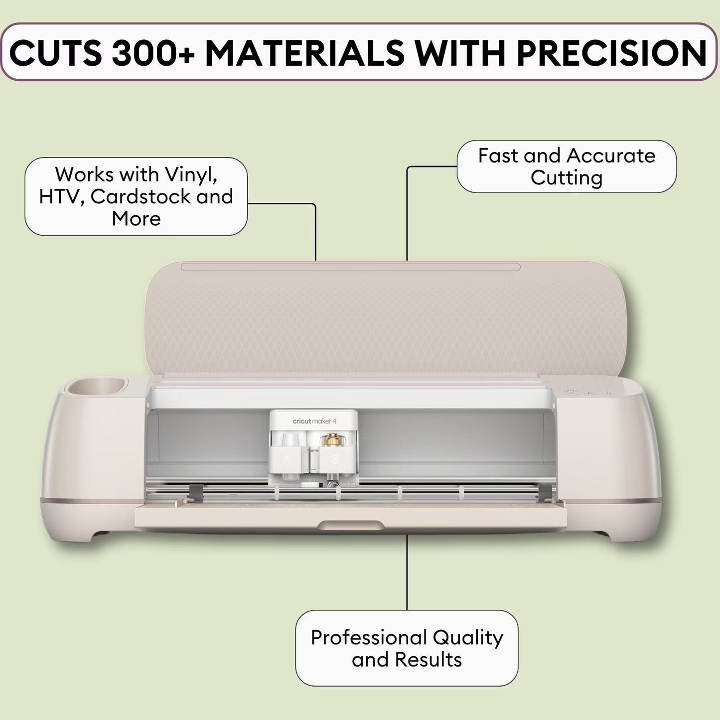 Cricut Maker 4 Vinyl and Iron-On DIY Project Bundle