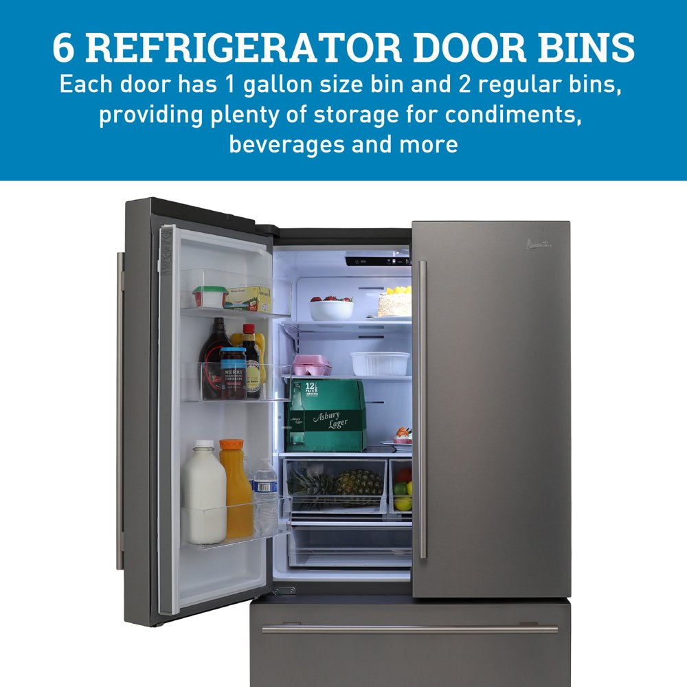 Refrigerator, 22.1 Cu Ft Capacity, in Stainless Steel (FFFD22IWR3S)