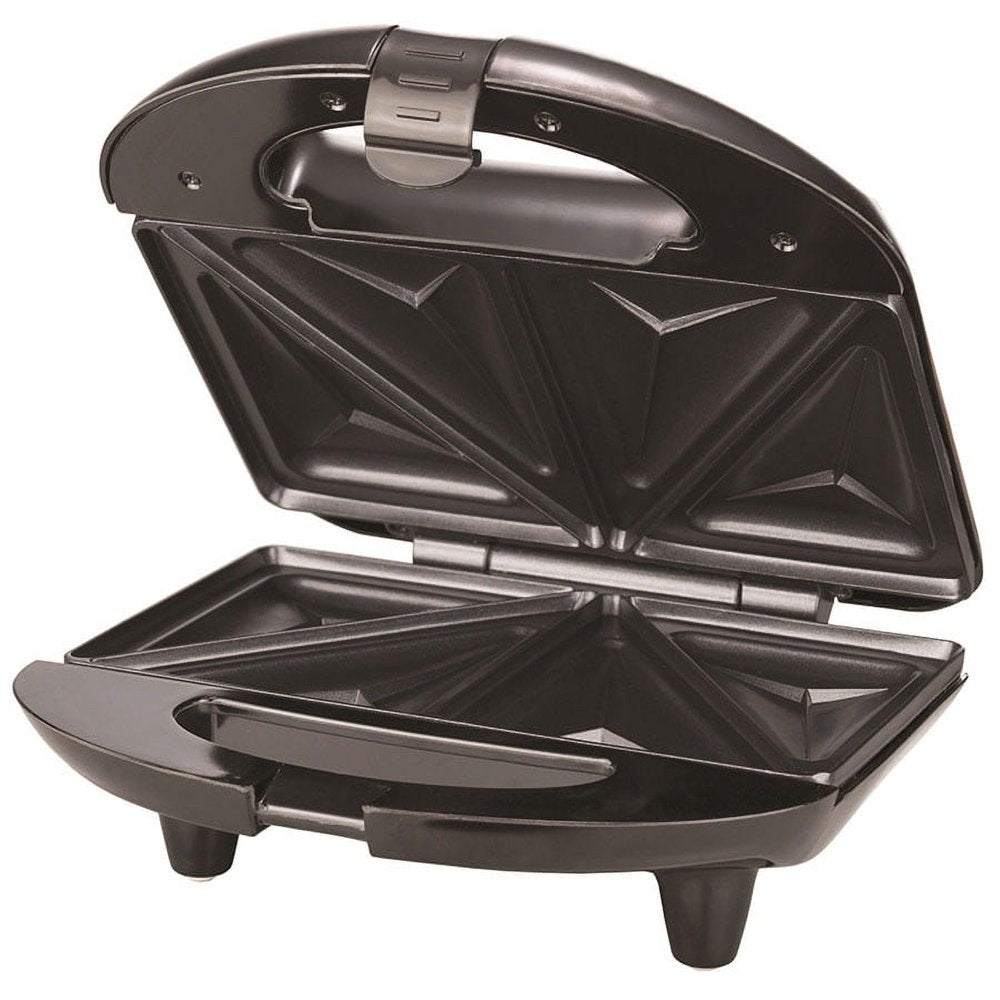 Appliances  Appliances Nonstick Compact Dual Sandwich Maker (Black)