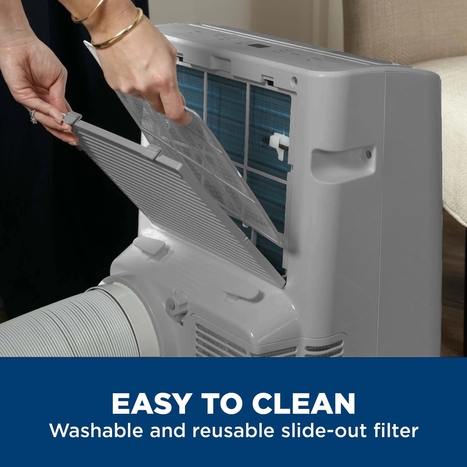 10500 BTU 3-In-1 Portable Air Conditioner for 450 Sq Ft with Included Remote