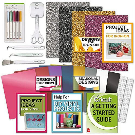 Tools Bundle Beginner  Guide, Vinyl Pack, Basic Tools and  Explore Fine Point Pens