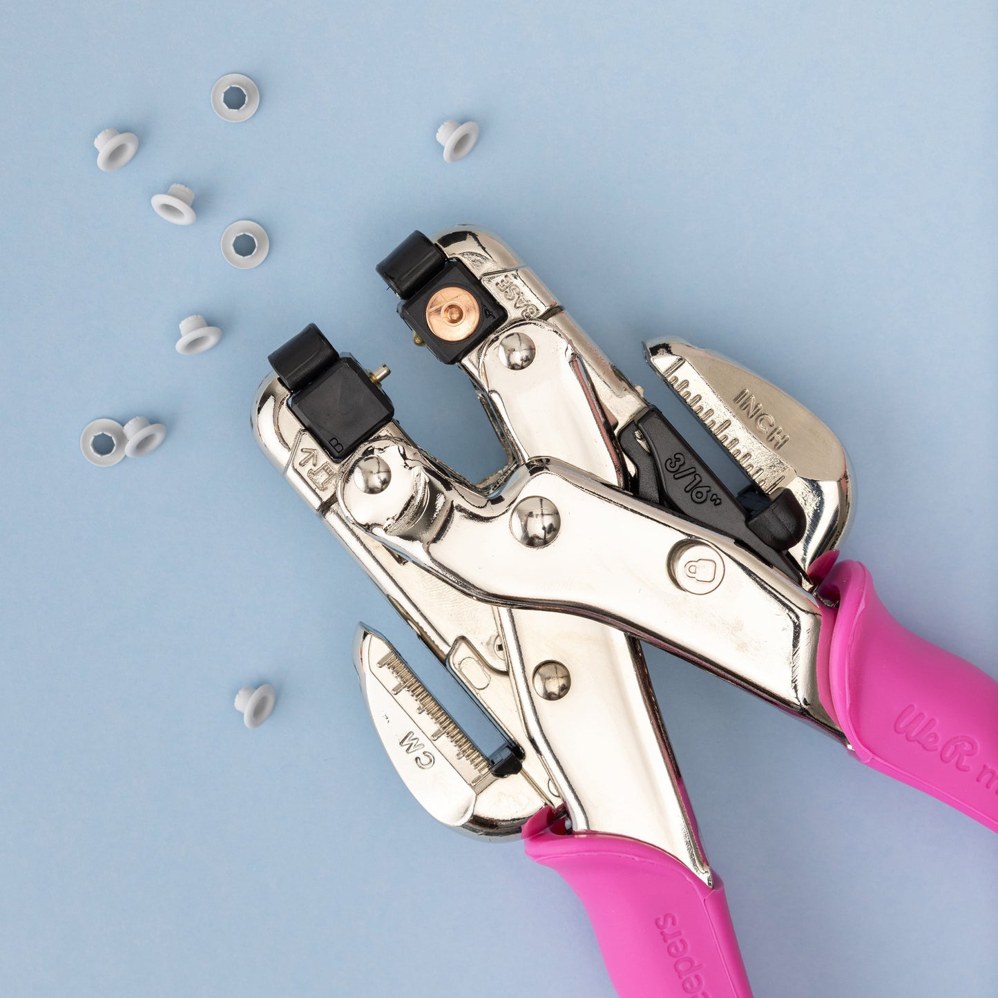 Crop-A-Dile Punch Kit-Pink