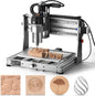 Genmitsu 3020-PRO Ultra CNC Router Machine, Upgraded 710W Spindle, All-Metal Engraver for Metal, Wood, Acrylic, PCB, MDF, Built-In Motherboard Fan, Work Area 11.8"X8.1"X3.1"