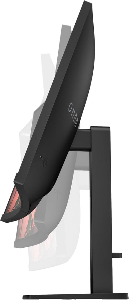 HP OMEN 32C QHD 165Hz Curved Gaming Monitor, QHD Display (2560 X 1440), VA Panel, 99% Srgb, 90% DCI-P3, 16:9, AMD Freesync Premium Technology, 32C (2023)