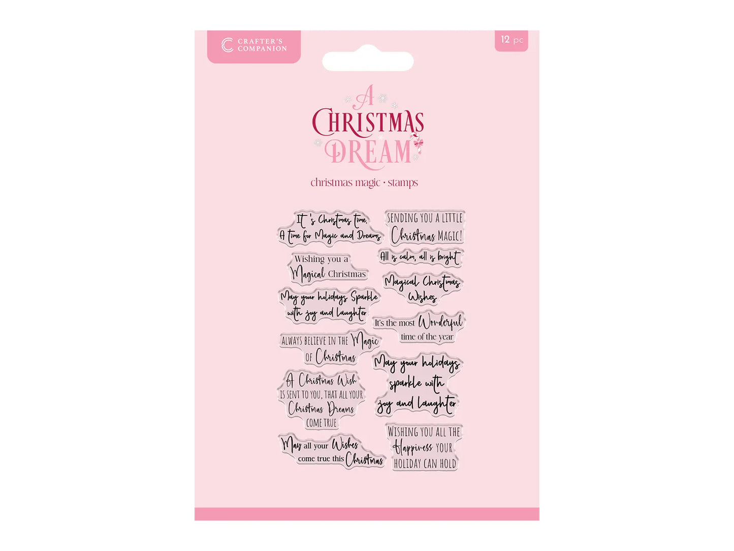 Sara Signature a Christmas Dream Clear Acrylic Stamps - Christmas Magic