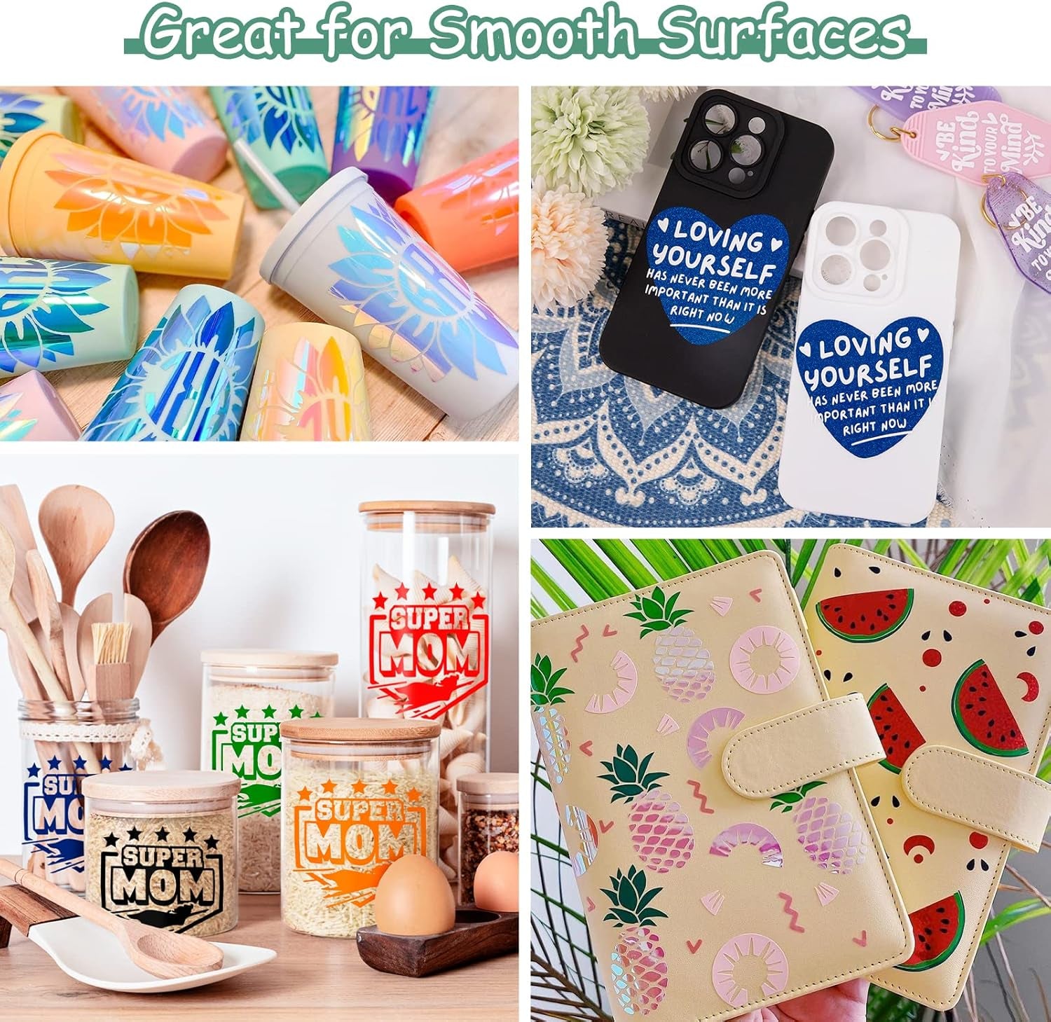 Clear Matte Vinyl Transfer Tape for Vinyl Layer Low Tack 12” X 30FT Perfect for Craft Adhesive Vinyl for Decals,Signs,Stickers,Walls,Doors,Windows